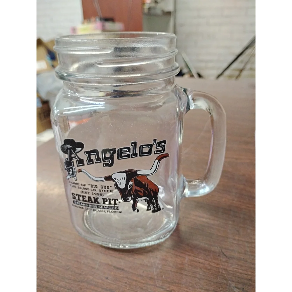 Angelo's Steak Pit Restaurant‎ Beer Mug Panama City Florida